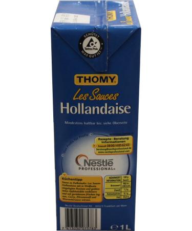 Buy Thomy Hollandaise Sauce 1L - Premium Quality for International Shipping - Delicious Sauces Online - Buy Online on GoSupps.com