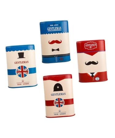 Merryhapy 4 pieces of blade recycling box organizational case made of white sheet metal donor case boxes for waste blades Storage container for blades multi-purpose blade case organizer student