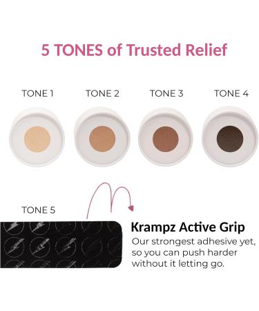 Krampz Menstrual Relief Patches Period Wellness and Discomfort Support for Women Active Grip 158a - Buy Online on GoSupps.com