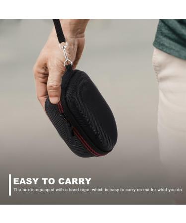 Frcolor 2-Section Razor Storage Bag Organizer for Glucose Measurement Devices & Electric Shavers - Travel Case for Hard Drives & Power Banks - Buy Online on GoSupps.com