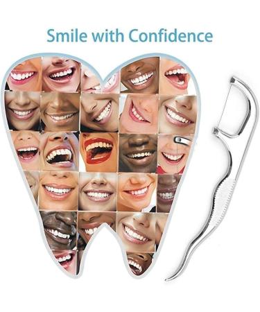 Portable Stainless Steel Toothpick Set for Dental Care | Premium Metal & Wood Tools for Tartar Removal - Buy Online on GoSupps.com