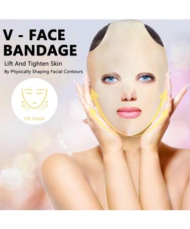 Uooker Face Lift Sleeping Strap - V Line & Double Chin Reducer | Reusable, Breathable, and Adjustable Face Lifting Mask - Buy Online on GoSupps.com