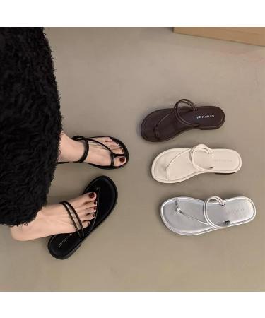 Women's Sandals with Bunion Support | Slip-On Chunky Heel Orthopedic Corrector | Summer Beach Vacation Casual Sandals - Hallux Valgus & Toe Separator (Brown - Buy Online on GoSupps.com