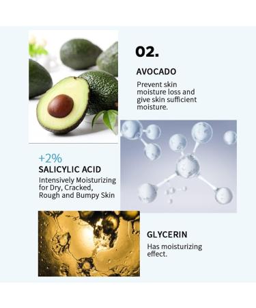 Mrinb 50g Foot Cream - Very Dry Feet Cream to Moisturize Deeply in the Skin Repairs Cracks and Softens Calluses - Buy Online on GoSupps.com