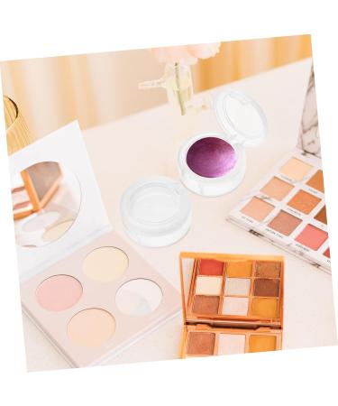 Beatifufu 8pcs Box Empty Eye Shadow Box Clear Lipstick Empty Makeup Case Makeup Empty Plate Travel Cosmetic - Buy Online on GoSupps.com