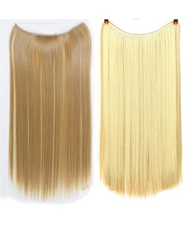 24 Inch Wired Hairline Hair Extension Secret Dark Line One Piece Suitable For Ponytail Hair Synthetic Wig 24inches 105