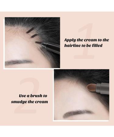 Boobeen Root Touch-Up Hairline Shadow Stick Cache-racine pour cheveux clairsem s et cheveux gris Utilis comme crayon sourcils et stick contour du visage Longue dur e. Noir - Buy Online on GoSupps.com