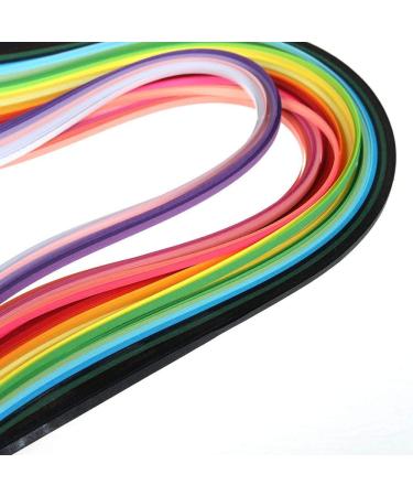 TXIN 1300 Quilling Paper Strips 3mm - 26 Colors Quill Paper Kit for DIY Art Craft - Multicolor - Buy Online on GoSupps.com