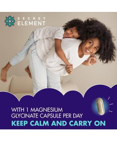 Magnesium Glycinate 500MG Capsules Magnesium Supplement for Adults & Kids with Kava Kava High Absorption Vegan & Non-GMO 120 Capsules 120 Count (Pack of 1) - Buy Online on GoSupps.com