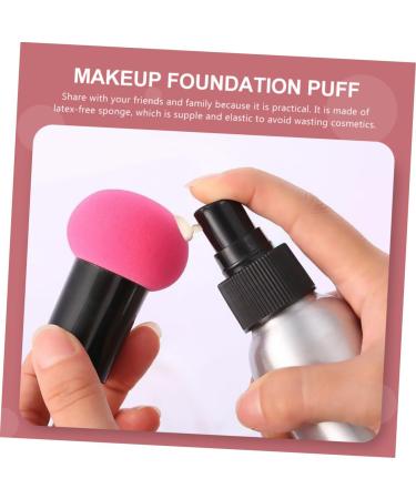 POPETPOP 50 Sets Mushroom Head Puff Makeup Puffs with Handles Cosmetics Puffs Blush Puff Foundation Puff Concealer Puff Sponge Powder Puff Makeup Powder Makeup Pad Hydrophilic Polyurethane - Buy Online on GoSupps.com