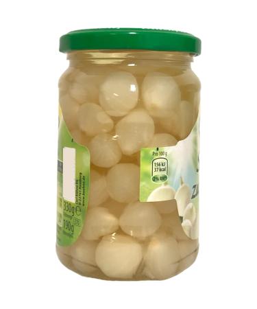 K hne Pearl Onions in Spicy Infusion 6-Pack (6x330g Glass) | Perfect for Gourmet Dishes | International Shipping Available - Buy Online on GoSupps.com