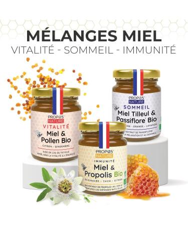  PROPOS'NATURE Organic Sleep Blend - Lime Honey - Passionflower - Lavender and Mandarin Essential Oils - Made in France - 125 g - PROPOS'NAT - Buy Online on GoSupps.com