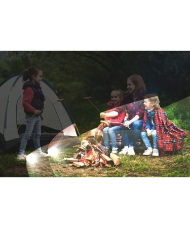Cooo Croc Lights: RGB Color LED Rechargeable Floodlights - 2Pcs Superbright Shoe Headlights for Croc Charms, High Lumen Camping & Dog Walking Accessories - Blue - Buy Online on GoSupps.com
