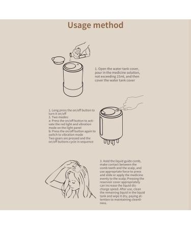 Hair Oil Applicator & Scalp Massager - 2-in-1 Oil Applicator Brush for Hair Growth - Red Light Therapy - Advanced Scalp Care - 2 Pieces - Buy Online on GoSupps.com