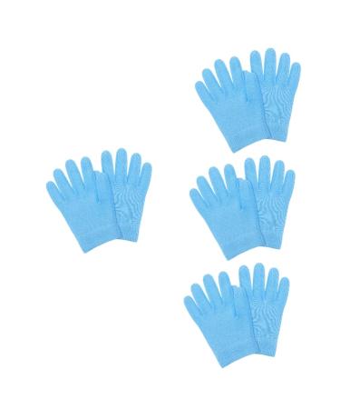 FRCOLOR 4 Pairs Night Moisturizing Gloves Lotion Gloves Womens Glives Enhancing Sleeping Gloves Moisturizing Gloves Overnight Womens Glove Gel Gloves Hand Cosmetic Miss