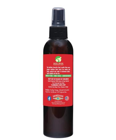 Bath & Brush Therapies Gingerbread Pet Cologne 4.5 oz for Dogs | Long-Lasting Odor Eliminator | Cruelty-Free & Paraben-Free | Biodegradable & Non-Toxic | Made in USA - Buy Online on GoSupps.com