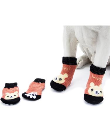 PET Heroic Indoor Anti-Slip Socks for Dogs & Cats - 6 Sizes (S to 3XL) - Paw Protection & Traction with Silicone Gel | Mini B r - Buy Online on GoSupps.com