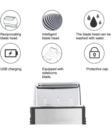 Buy Electric Beard Razor | Rechargeable & Cordless USB Charging Travel Shaver for Men - Buy Online on GoSupps.com