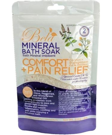Bela Mineral Bath Soaks - Natural Organic Magnesium Salt Solution with Essential Oils | 8oz Pouch Pack of 7 Gift Set - Buy Online on GoSupps.com