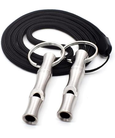 Makstore Signal Whistle with Collar & Key Chain - Durable 54x10mm Emergency Safety Tool for Outdoor Activities - Buy Online on GoSupps.com