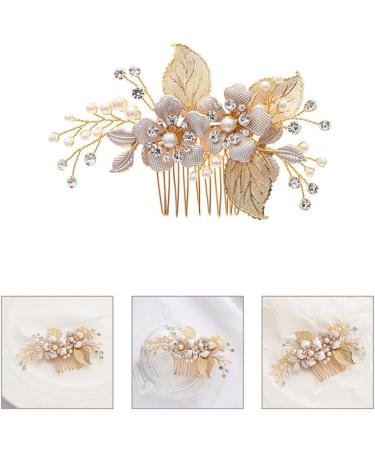 Beaupretty Bride Wedding Comb Headpiece Prom Hair Accessory Women Decorative Hair Comb - Buy Online on GoSupps.com