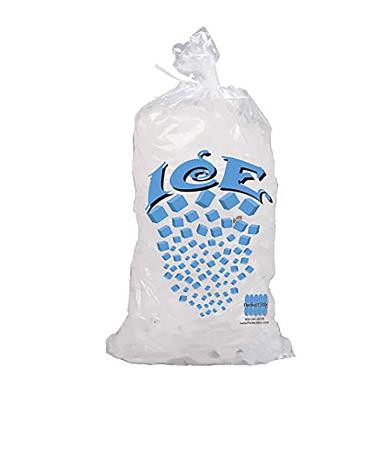Perfect Stix Icebag10TT-100 Ice Bag with Twist Tie Enclosure, 10 lbs (Pack of 100) Pack of 100ct