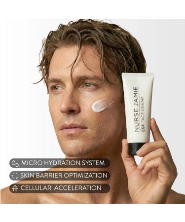 Nurse Jamie EGF Face Cream Advanced Anti-Aging Moisturizer with Plant Stem Cells & Peptides - Buy Online on GoSupps.com