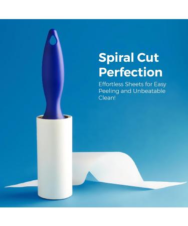 STERUN Lint Roller Sticky Refills Pack Of 6-360 Sheets For Quickly Removes Dust And Hair From Clothes Cars Pets Hair | Lint Roller For Clothes | Lint Remover | Lint Roller Refills - Buy Online on GoSupps.com
