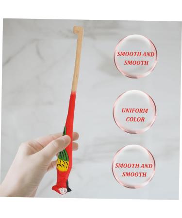 Frcolor 3ST Back Scratch Claw Massage Device - Premium Wood Back Puller & Shoe Open Massager for Adults - Unique Gift with Handcrafted Carvings - Buy Online on GoSupps.com