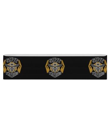 Save The Bees Yoga Workout Bands Comfort Legs Booty Resistance Straps Physical Therapy Aids