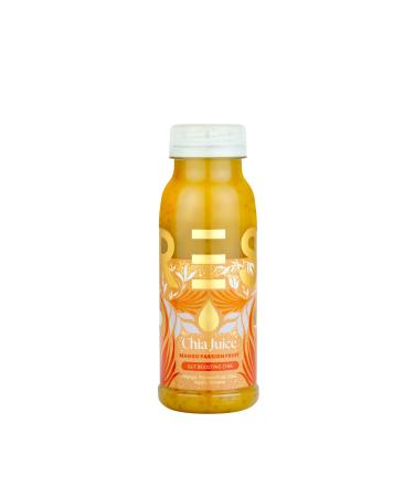 PRESS Healthfoods Mango Passion Fruit Chia Juice Raw Cold Pressed Juice containing Mango Passion Fruit Chia Seeds Banana 250ml Mango Passion Fruit Chia 250ml
