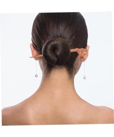 minkissy Hairpin Womens Hair Clips Hair Slides for Hanfu Hair Gems for Hair Sticks for Hair Shawl Pin Japanese Hair Pin Rabbit Hair Sticks Miss Wood Vintage China - Buy Online on GoSupps.com