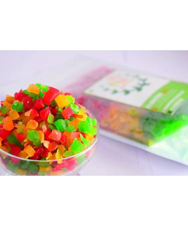 Nature's Harvest : Tutti Frutti-Cherries-Fresh Fruits -Tutti Frutti for Cake (400g)_Packing May Vary - Buy Online on GoSupps.com