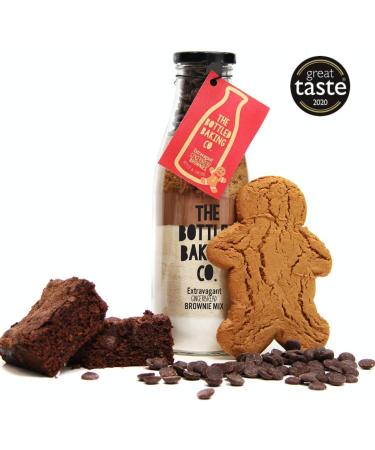 Extravagant Gingerbread Brownie Bottled Baking Mix - 750ml - Buy Online on GoSupps.com
