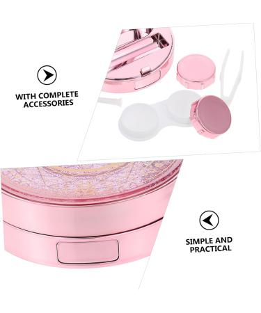 Healeved Cleaning Kit: Starry Sky Glasses Case & Colorful Contact Lens Care Box | International Shipping Available - Buy Online on GoSupps.com