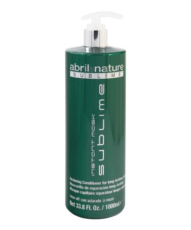 Abril et Nature - Instant Mask sublime - moisturizing hair mask - 1000 ml - for heavily stressed hair - contains hyaluronic acid - Buy Online on GoSupps.com