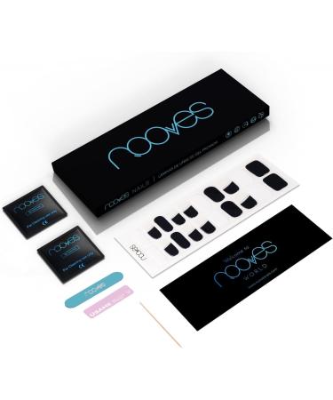  NOOVES NOOVES - 20 x Nail Gel Sheets | Dressy Occasion Art Design 20 Pieces Premium Semi-Cured Gel Nails Nail Stickers 1 Nail File and 1 Orange Stick Vegan - Buy Online on GoSupps.com