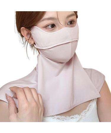Couverture Visage Protection Solaire Masque Solaire Visage Protection UV R utilisable Respirant Anti-poussi re Effet Frais pour Chasse P che Randonn e Sport Voyage L Rose - Buy Online on GoSupps.com