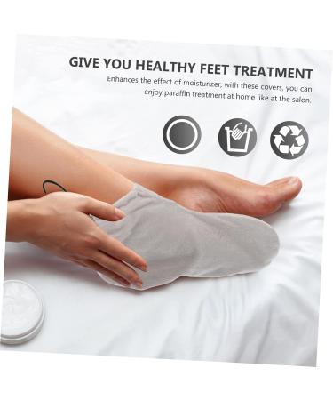 Couvre-pieds Chauffant la Paraffine Taille Unique Maintien Thermique Spa Beaut Soins Pied Professionnel R utilisable Gris - Buy Online on GoSupps.com