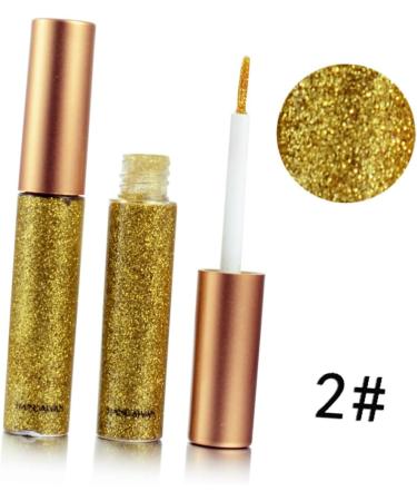 FOMIYES Glitter Eyeliner 10pcs Liquid Eyeliner Shinny Eyeliner Shiny Eyeshadow Eye Shadow Sequins Liquid Eyeshadow - Buy Online on GoSupps.com