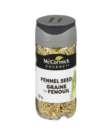 McCormick Gourmet (MCCO3) New Bottle Premium Quality Natural Herbs & Spices Fennel Seed 32g
