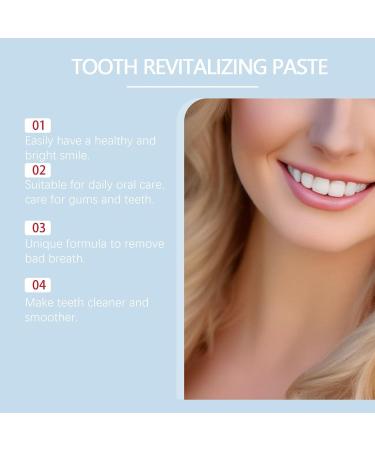 Akcmins Natural Whitening Toothpaste Akcmins Toothpaste Fluoride Free Paste for Teeth Whitening and Stain Removal Deep Cleaning and Fresh Breath - Buy Online on GoSupps.com