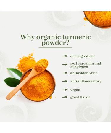 Pure Organic Turmeric Powder - Highly Concentrated for Maximum Benefits - Buy Online on GoSupps.com