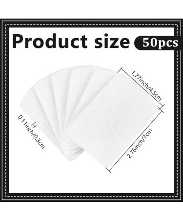 WADORN 50pcs Essential Oils Diffuser Locket Pads - Aromatherapy Replacement Perfume Pads for Necklaces Bracelets & Car Vents | International Shipping Available - Buy Online on GoSupps.com