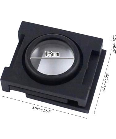Magnifying Glass 10X Mini Three-Folding Magnifier Metal Magnifier Magnifying Glass with Scale for Textile Optical Pocket Magnifier for Reading Foldable Magnifier Loupe- with Scale for Textile Optical - Buy Online on GoSupps.com