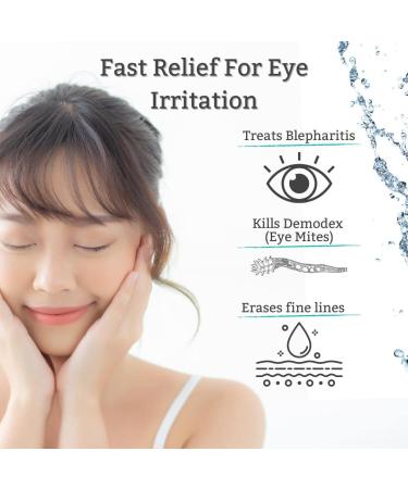 Hypoallergenic Tea Tree Eyelid Wipes for Dry, Red, and Itchy Eyes - 30 Count - Buy Online on GoSupps.com