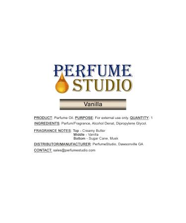 Fragrance Oil Premium Quality Parfum 10ml Roller Bottle (Vanilla) - Buy Online on GoSupps.com
