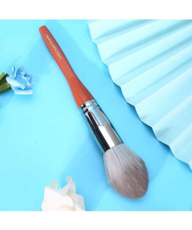 Verdant Touch Makeup Brush Professional Makeup Powder Brush Soft Hair Blusher Brush for Loose Powder Cosmetic Tool Auburn Color - Buy Online on GoSupps.com