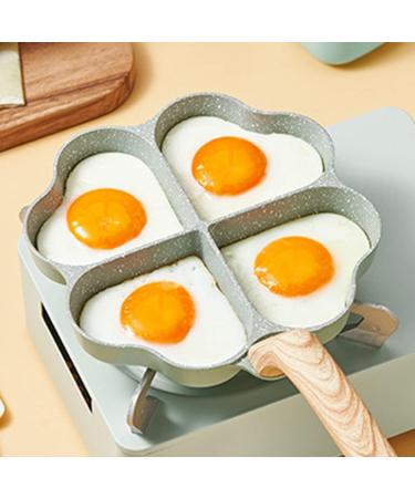 Four Hole Frying for Creative Heart-Shaped Easy Clean Eggs Cooker Omelet Nonstick Eggs Frying Gift for C - Buy Online on GoSupps.com