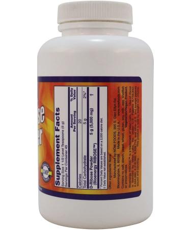 Now Foods D-Ribose Powder 8 oz - Pure Sports Energy Supplement - Buy Online on GoSupps.com